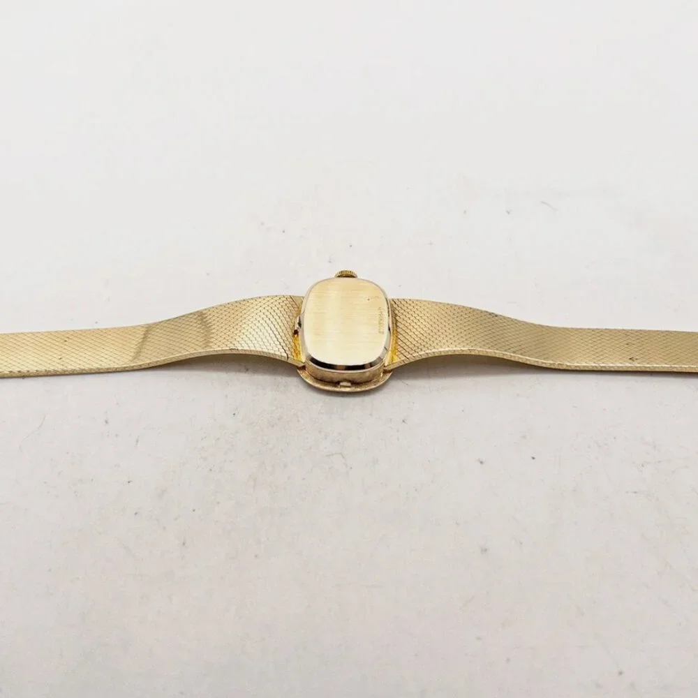 ROLEX CELLINI 14k Yellow Gold 17mm Ladies Dress Watch & BOX - Picture 7 of 10